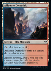 Afluente Derretido / Molten Tributary - Magic: The Gathering - MoxLand