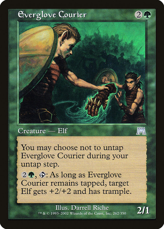Mensageiro da Luva Propulsora / Everglove Courier - Magic: The Gathering - MoxLand