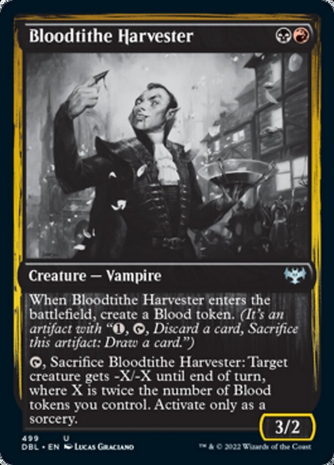 Coletor do Dízimo de Sangue / Bloodtithe Harvester - Magic: The Gathering - MoxLand