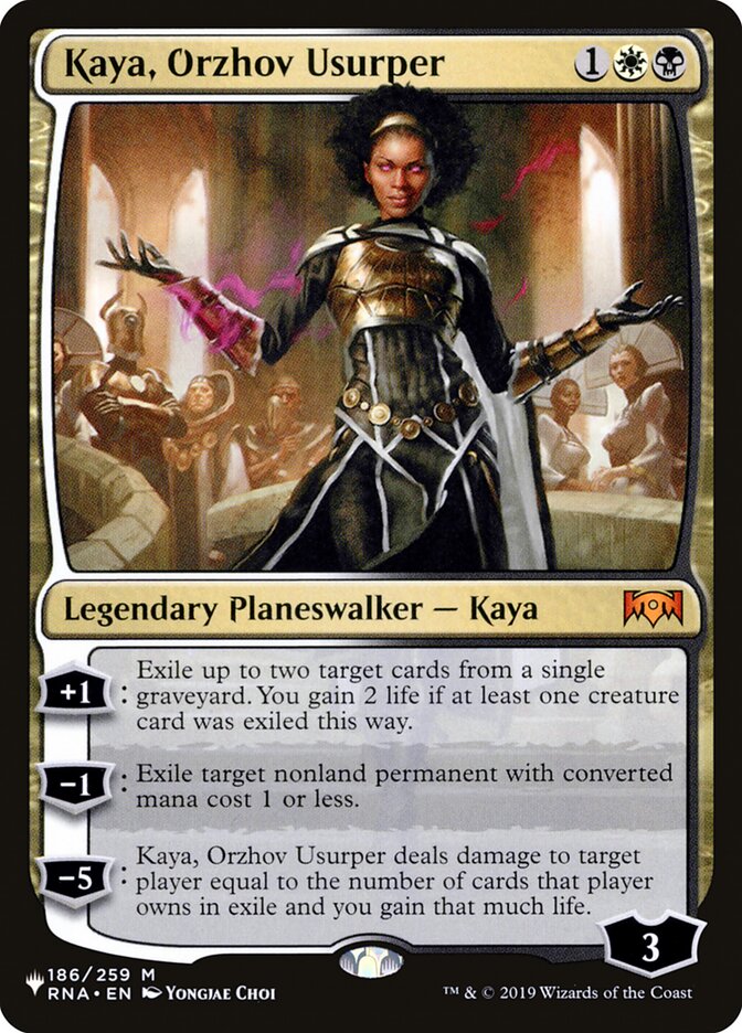 Kaya, Usurpadora Ozhov / Kaya, Orzhov Usurper - Magic: The Gathering - MoxLand