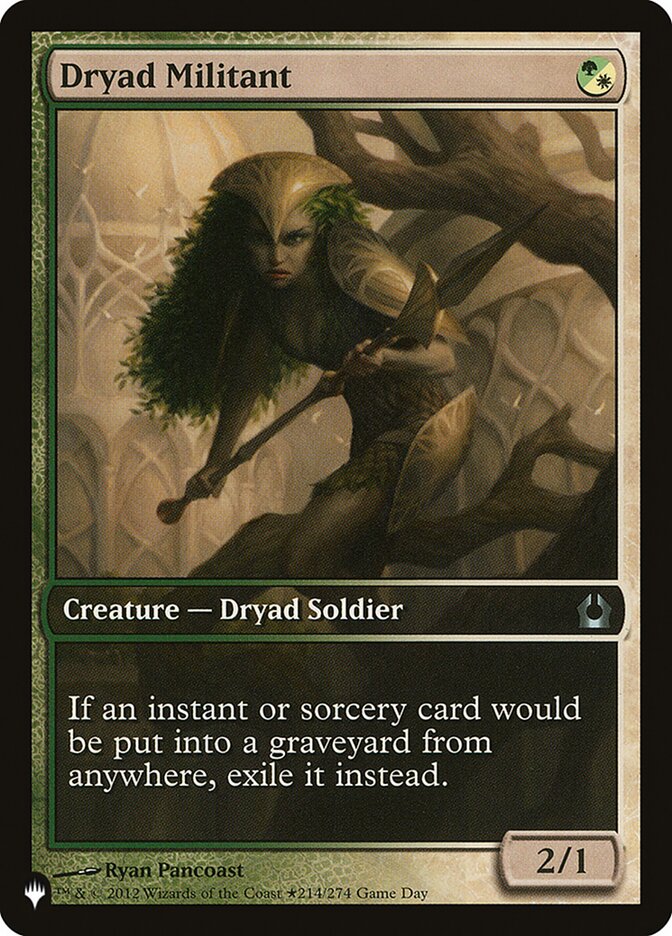 Militante Dríade / Dryad Militant - Magic: The Gathering - MoxLand