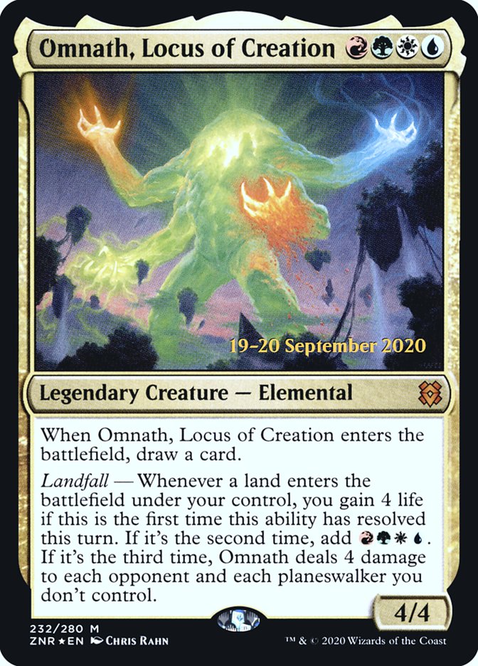 Omnath, Locus da Criação / Omnath, Locus of Creation - Magic: The Gathering - MoxLand