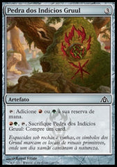 Pedra dos Indícios Gruul / Gruul Cluestone - Magic: The Gathering - MoxLand