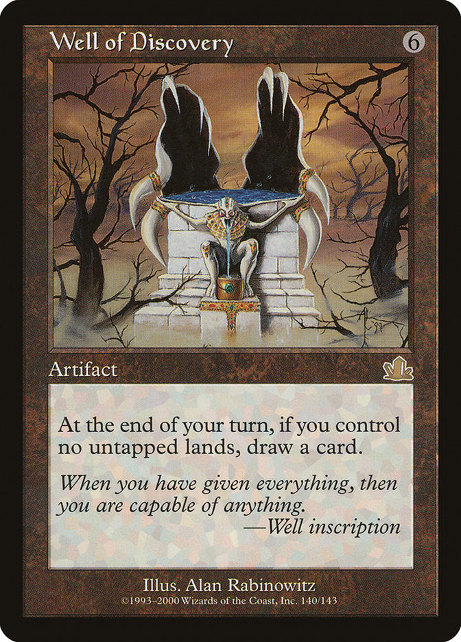 Poço da Descoberta / Well of Discovery - Magic: The Gathering - MoxLand