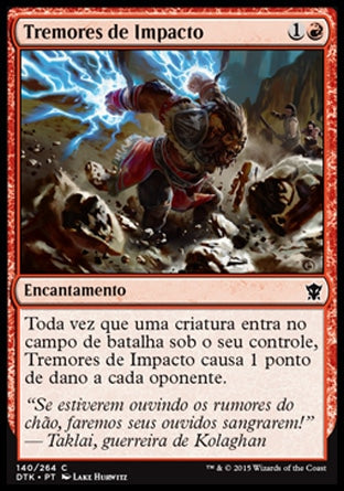Tremores de Impacto / Impact Tremors - Magic: The Gathering - MoxLand
