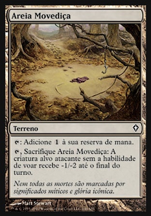 Areia Movediça / Quicksand - Magic: The Gathering - MoxLand