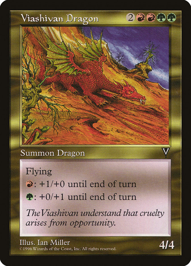 Dragão Viashivano / Viashivan Dragon - Magic: The Gathering - MoxLand