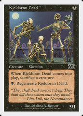Mortos Kjeldoranos / Kjeldoran Dead - Magic: The Gathering - MoxLand