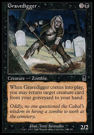 Coveiro / Gravedigger - Magic: The Gathering - MoxLand