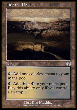 Campo Contaminado / Tainted Field - Magic: The Gathering - MoxLand