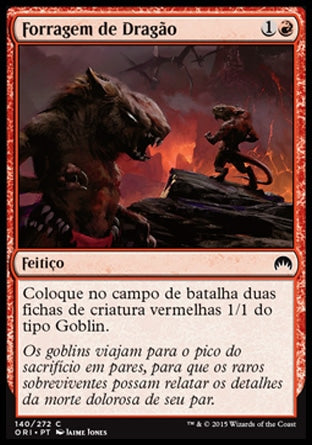 Forragem de Dragão / Dragon Fodder - Magic: The Gathering - MoxLand