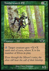 Elfo Vigia dos Pinheiros / Timberwatch Elf - Magic: The Gathering - MoxLand