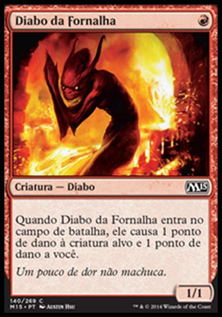 Diabo da Fornalha / Forge Devil - Magic: The Gathering - MoxLand