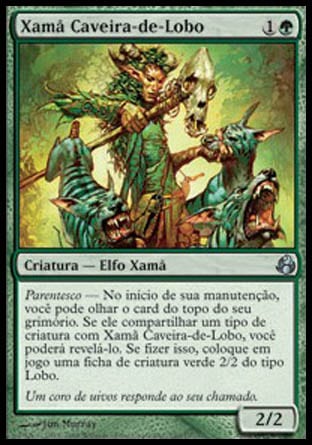 Xamã Caveira-de-Lobo / Wolf-Skull Shaman - Magic: The Gathering - MoxLand