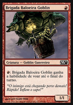 Brigada Baloeira Goblin / Goblin Balloon Brigade - Magic: The Gathering - MoxLand