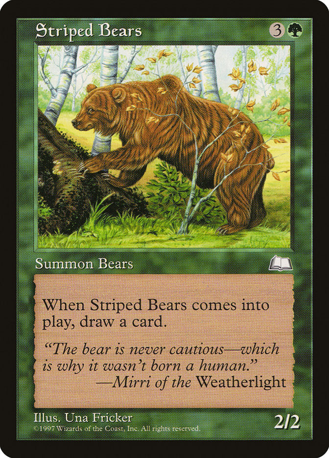 Ursos Listrados / Striped Bears - Magic: The Gathering - MoxLand