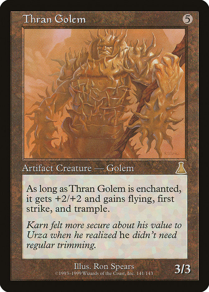 Golem dos Thran / Thran Golem - Magic: The Gathering - MoxLand