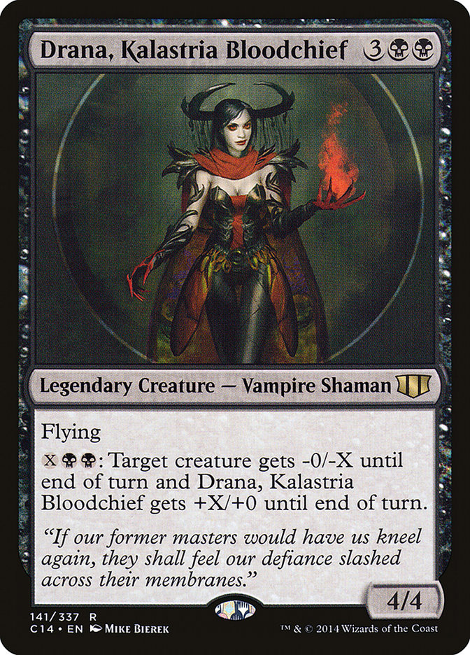 Drana, Grão-Vampiro Kalastria / Drana, Kalastria Bloodchief - Magic: The Gathering - MoxLand