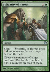 Solidariedade dos Heróis / Solidarity of Heroes - Magic: The Gathering - MoxLand