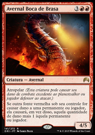 Avernal Boca de Brasa / Embermaw Hellion - Magic: The Gathering - MoxLand