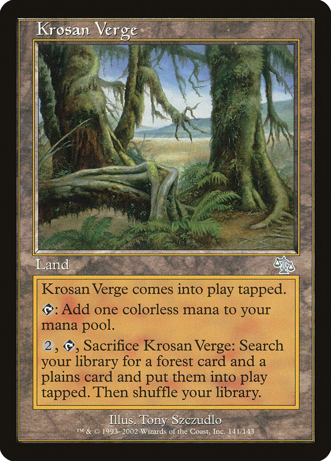 Orla Krosana / Krosan Verge - Magic: The Gathering - MoxLand