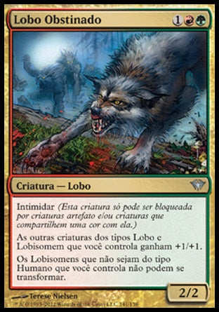 Lobo Obstinado / Immerwolf - Magic: The Gathering - MoxLand