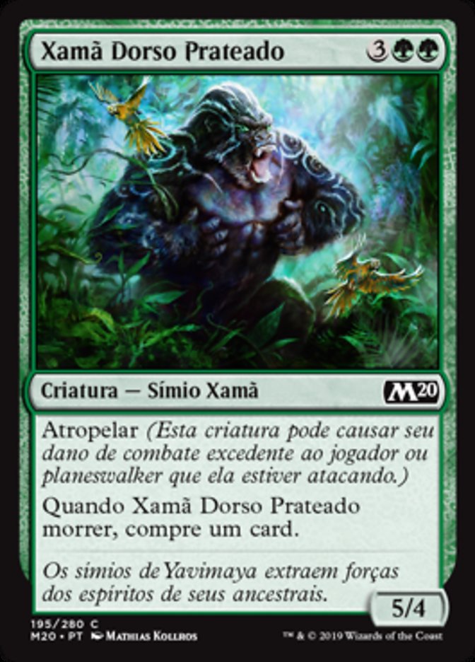 Xamã Dorso Prateado / Silverback Shaman - Magic: The Gathering - MoxLand