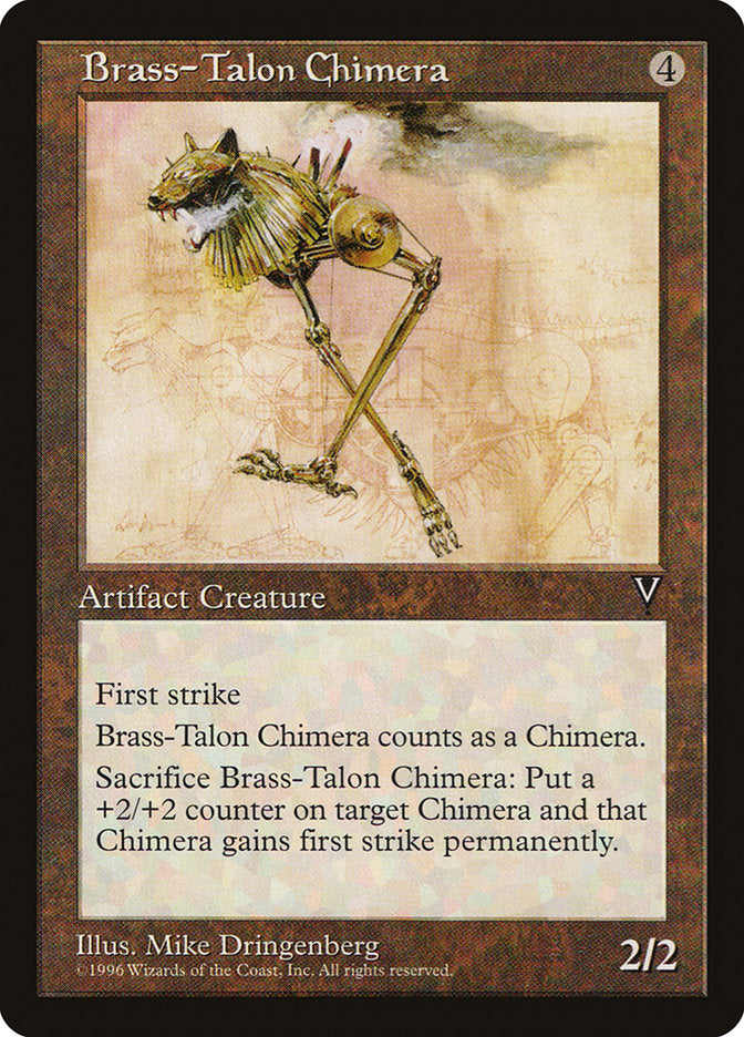 Quimera de Garras de Bronze / Brass-Talon Chimera - Magic: The Gathering - MoxLand