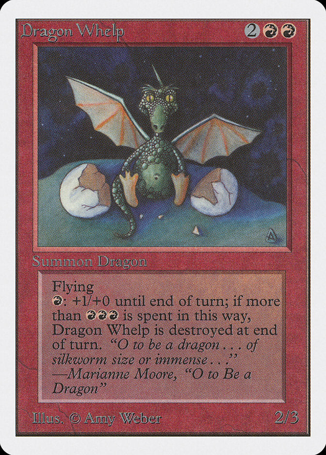 Filhote de Dragão / Dragon Whelp - Magic: The Gathering - MoxLand