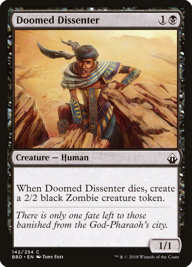 Dissidente Condenado / Doomed Dissenter - Magic: The Gathering - MoxLand