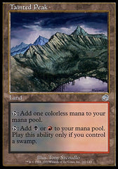 Cume Contaminado / Tainted Peak - Magic: The Gathering - MoxLand