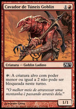 Cavador de Túneis Goblin / Goblin Tunneler - Magic: The Gathering - MoxLand