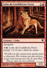 Lobo da Cordilheira Feroz / Feral Ridgewolf - Magic: The Gathering - MoxLand