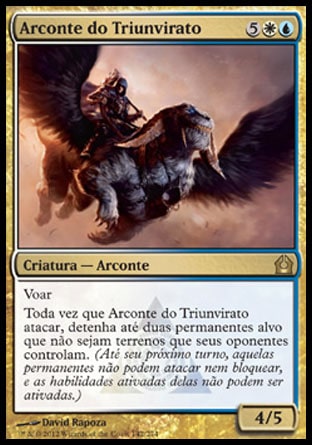 Arconte do Triunvirato / Archon of the Triumvirate - Magic: The Gathering - MoxLand