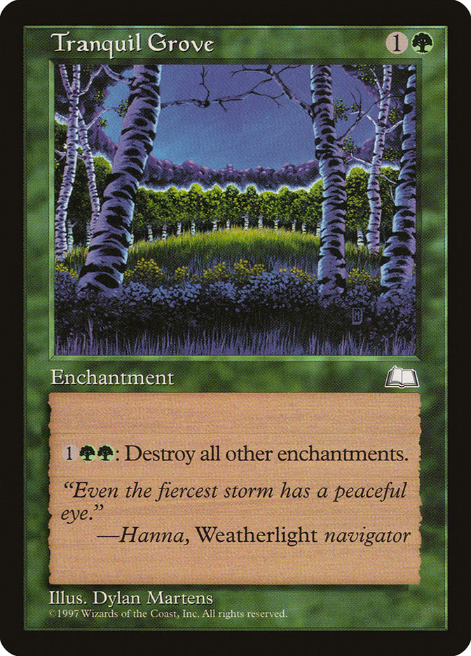 Bosque Tranqüilo / Tranquil Grove - Magic: The Gathering - MoxLand