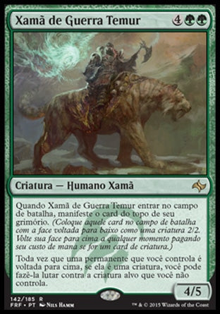 Xamã de Guerra Temur / Temur War Shaman - Magic: The Gathering - MoxLand