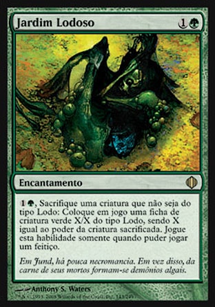 Jardim Lodoso / Ooze Garden - Magic: The Gathering - MoxLand