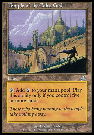 Templo do Falso Deus / Temple of the False God - Magic: The Gathering - MoxLand