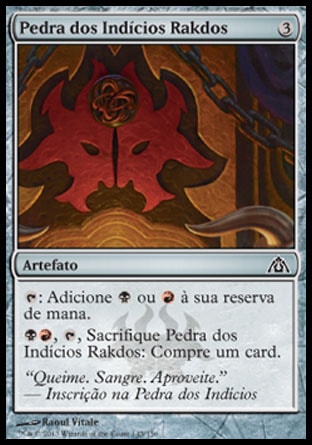 Pedra dos Indícios Rakdos / Rakdos Cluestone - Magic: The Gathering - MoxLand