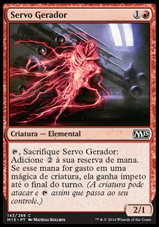 Servo Gerador / Generator Servant - Magic: The Gathering - MoxLand