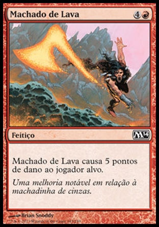 Machado de Lava / Lava Axe - Magic: The Gathering - MoxLand