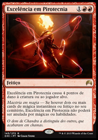 Excelência em Pirotecnia / Exquisite Firecraft - Magic: The Gathering - MoxLand