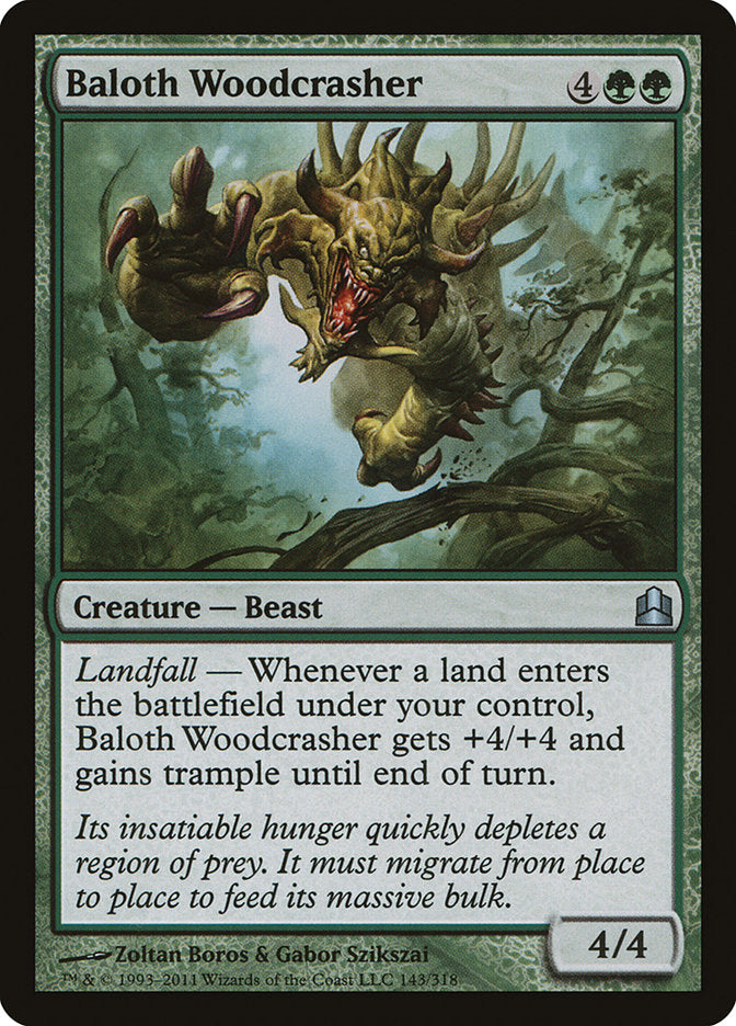 Rompe-Bosque Baloth / Baloth Woodcrasher - Magic: The Gathering - MoxLand