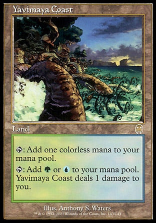 Costa de Yavimaya / Yavimaya Coast - Magic: The Gathering - MoxLand