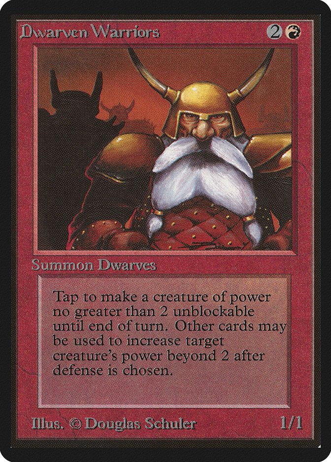 Anões Guerreiros / Dwarven Warriors - Magic: The Gathering - MoxLand