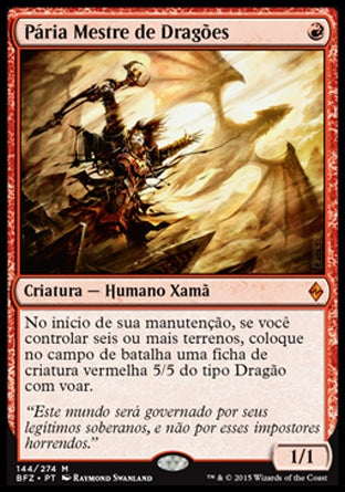 Pária Mestre de Dragões / Dragonmaster Outcast - Magic: The Gathering - MoxLand