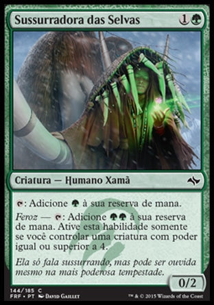 Sussurradora das Selvas / Whisperer of the Wilds - Magic: The Gathering - MoxLand