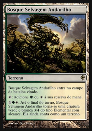 Bosque Selvagem Andarilho / Stirring Wildwood - Magic: The Gathering - MoxLand