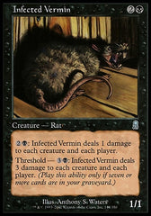 Parasita Infectado / Infected Vermin - Magic: The Gathering - MoxLand