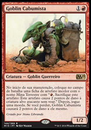 Goblin Cabumista / Goblin Kaboomist - Magic: The Gathering - MoxLand